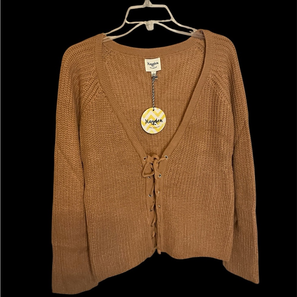 HAYDEN Women's Tan Sweater - Picture 2 of 3